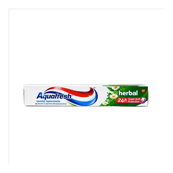 Aquafresh fogkrém 75ml Herbal