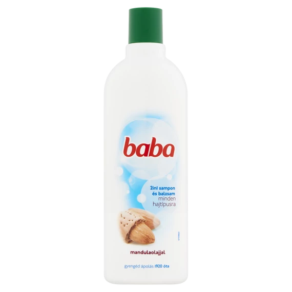 Baba sampon 400ml 2in1 Mandulaolajjal 