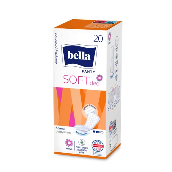 Bella Panty Soft tisztasági betét 20db-os Deo Fresh