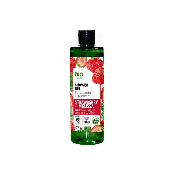 Bio Naturell krémtusfürdő 473ml Eper&melissa 