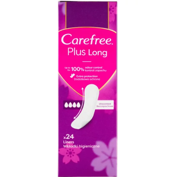 Carefree tisztasági betét 24db-os Long Plus