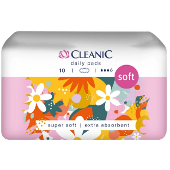 Cleanic Soft eü. betét 10db-os Nappali