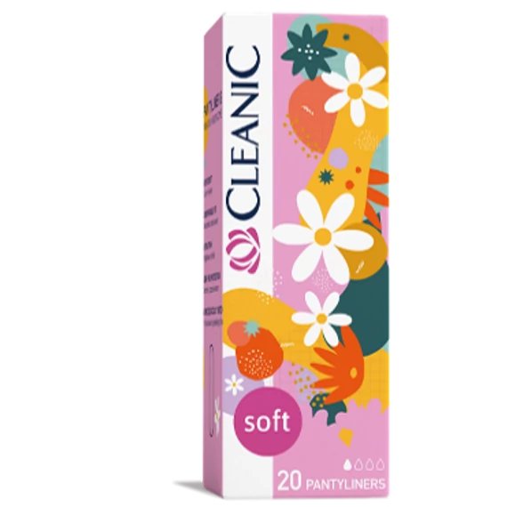 Cleanic Soft tisztasági betét 20db-os