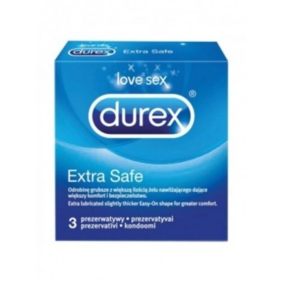 Durex óvszer 3db-os Extra Safe