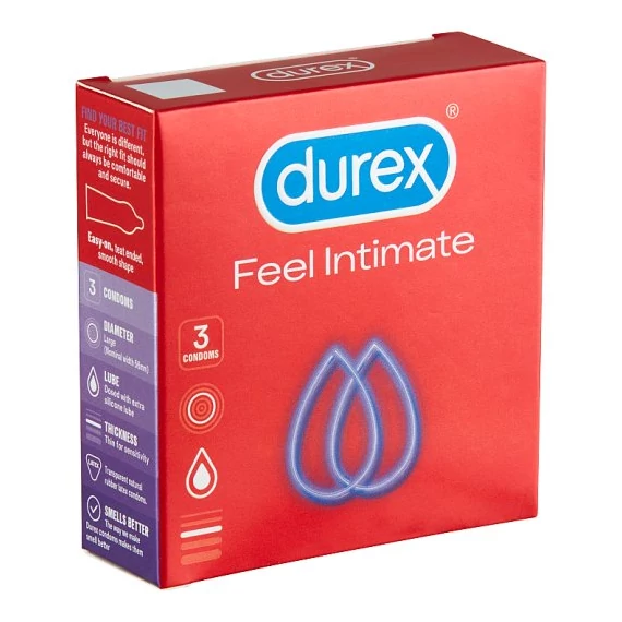 Durex óvszer 3db-os Feel Intimate 