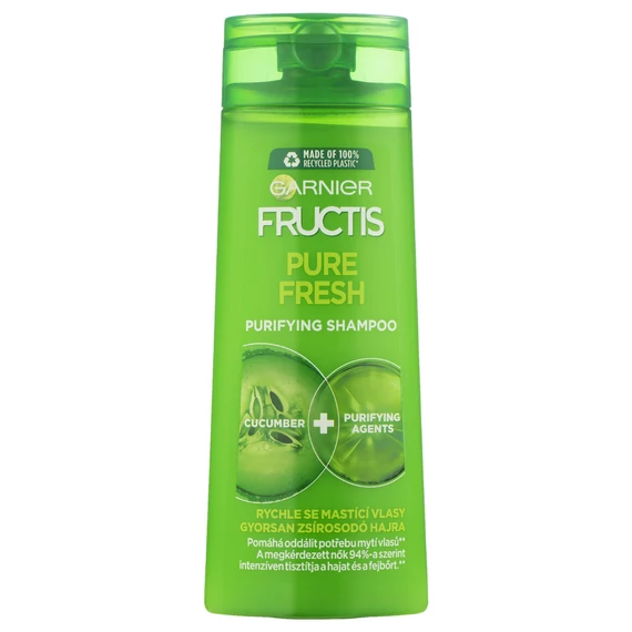 Garnier Fructis sampon 250ml Pure Fresh Gyorsan zsírosodó hajra