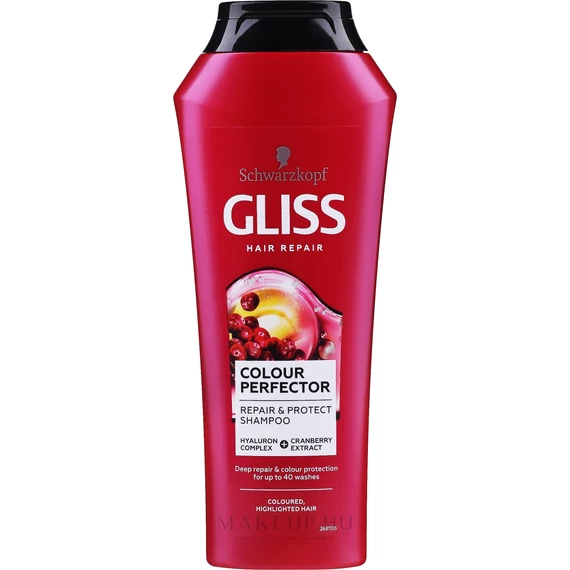 GlissKur sampon 250ml Color Perflector/Ragyogó&Színvédő