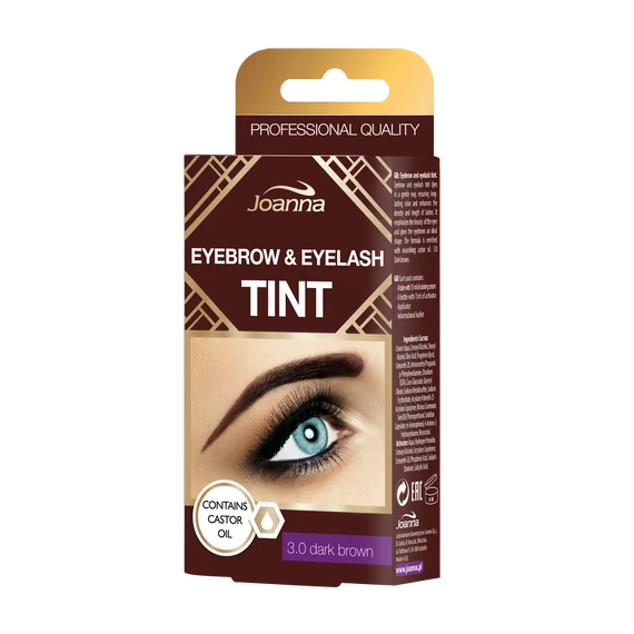 Joanna Henna festék szemöldökre&szempillára 3.0-sötét barna 