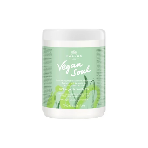 Kallos Hajpakolás 1l Vegan-Tápláló