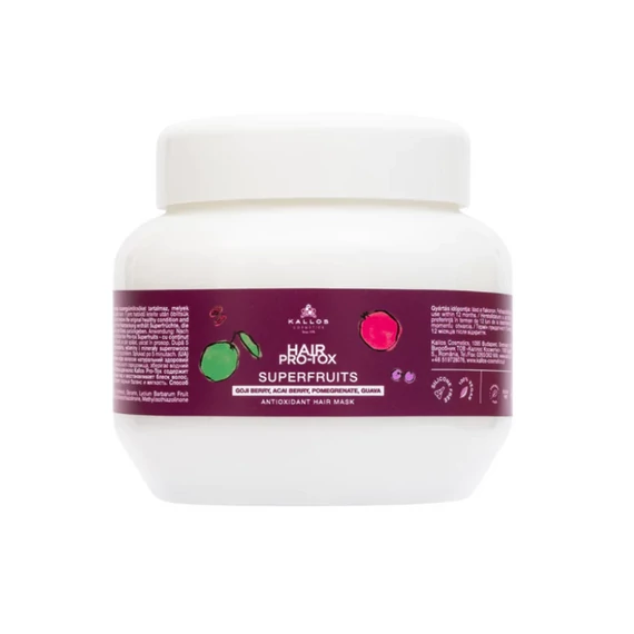 Kallos hajpakolás 275ml Hair Pro-Tox SuperFruits