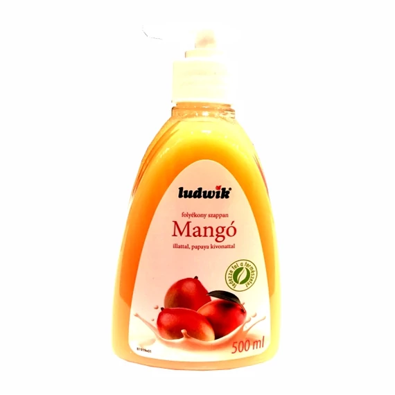 Ludwik foly. szappan 500ml pumpás Mangó