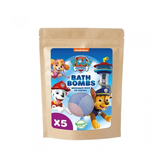 Mancs őrjárat fürdő bomba 5db*50gr Áfonya