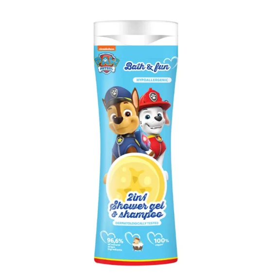 Mancs őrjárat tusfürdő és sampon 2in1 300ml Banán