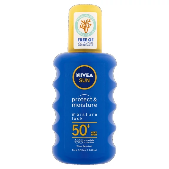 Nivea naptej 200ml 50faktor Protect&Moisture spray