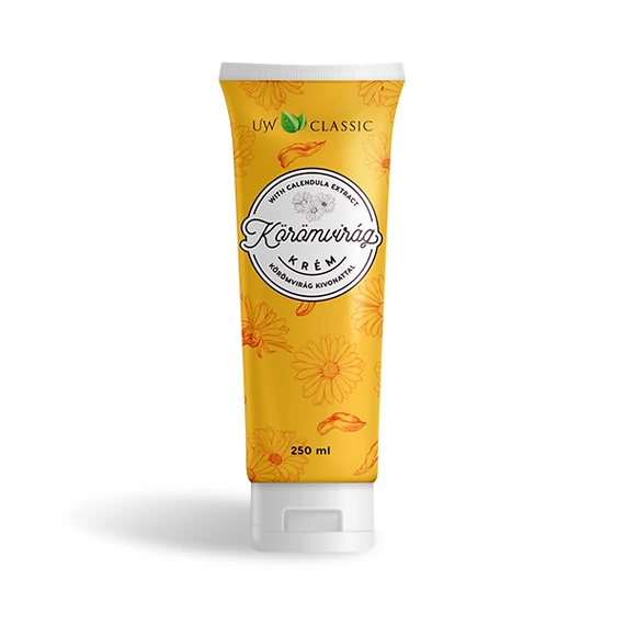 U&W körömvirág krém 250ml tubusos