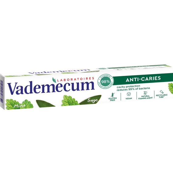 Vademecum fogkrém 75ml Anti Caries&Naturel