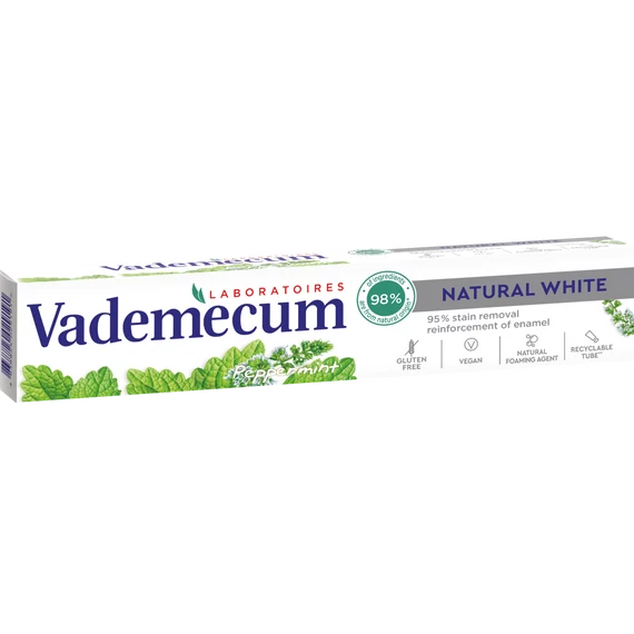 Vademecum fogkrém 75ml Natural White