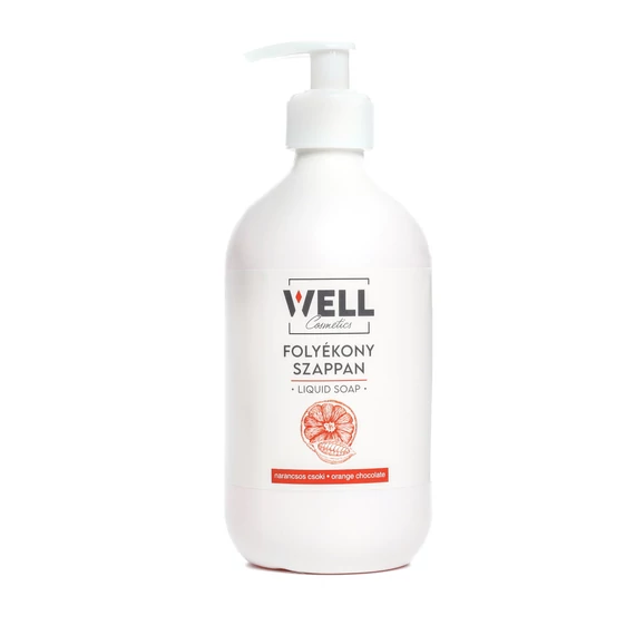 Well foly.szappan 500ml Narancs 