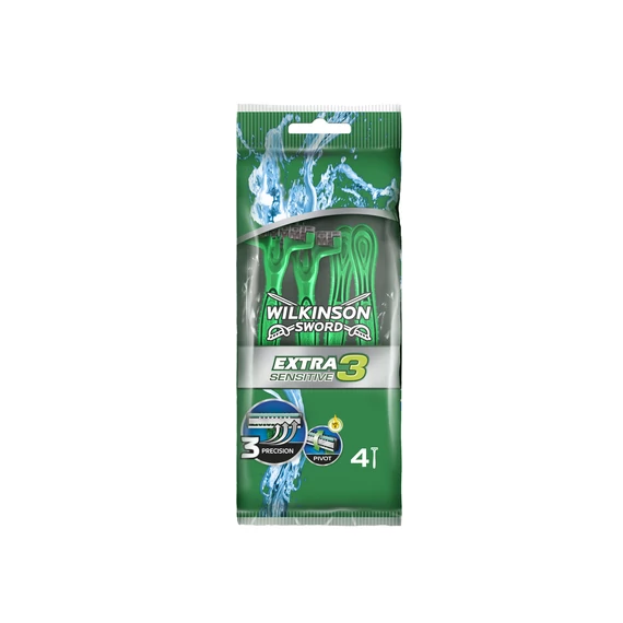 Wilkinson EXTRA3 4db-os eldobható borotva Sensitive