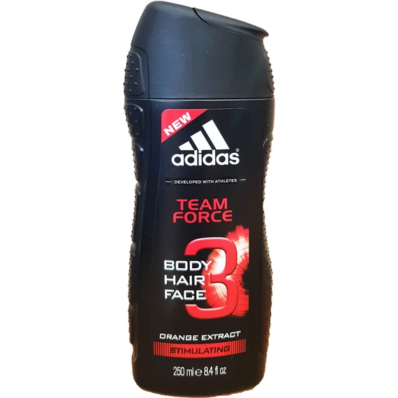 Adidas MEN tusfürdő 250ml Teamforce Stimulating