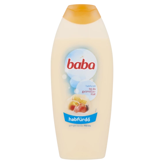 Baba habfürdő 750ml Tej és gyümölcsillat