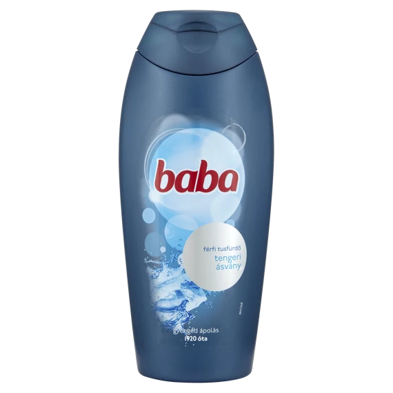 Baba MEN tusfürdő 400ml Tengeri ásvány 