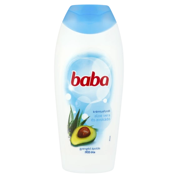 Baba tusfürdő 400ml Aloe Vera és avokádó 
