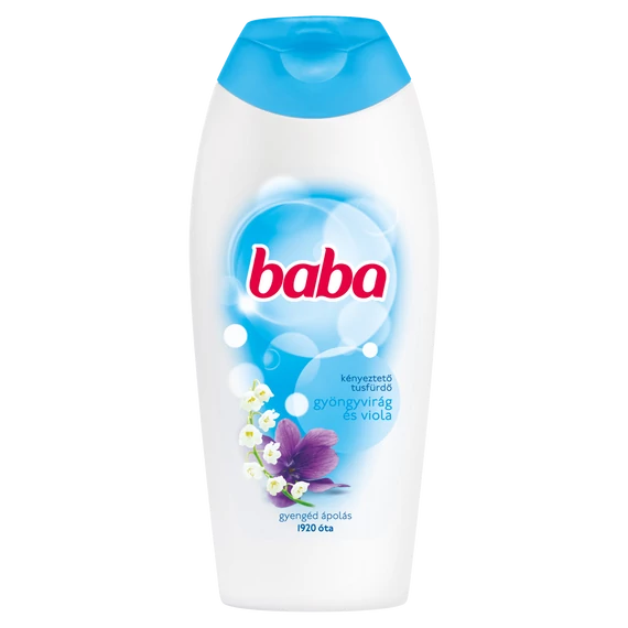 Baba tusfürdő 400ml Gyöngyvirág és Viola