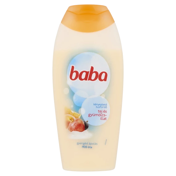 Baba tusfürdő 400ml Tej és Gyümülcsillat
