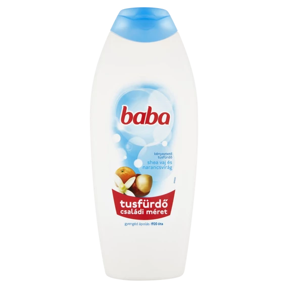 Baba tusfürdő 750ml Shea vaj és narancsvirág