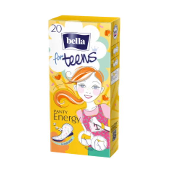 Bella for Teens tisztasági betét 20db-os Energy (sárga)