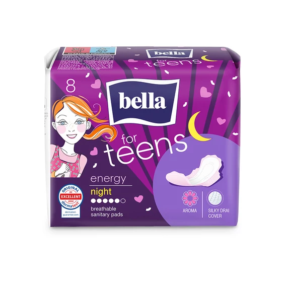 Bella for Teens Night eü.betét 8db-os Energy