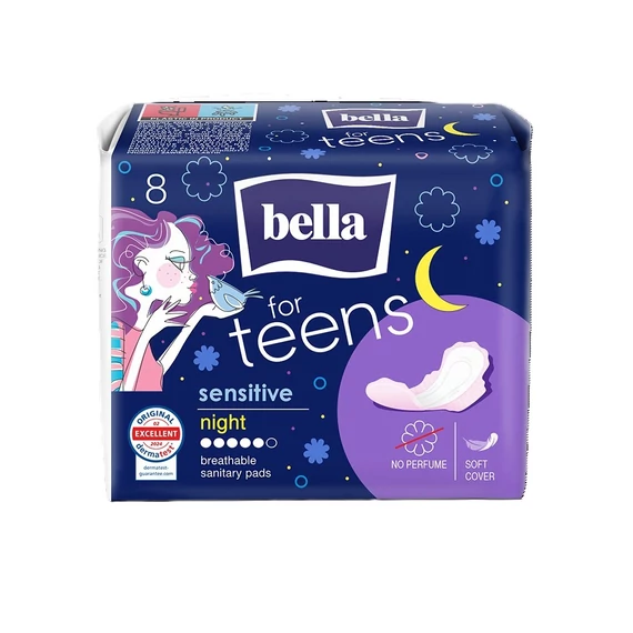 Bella for Teens Night eü.betét 8db-os Sensitive