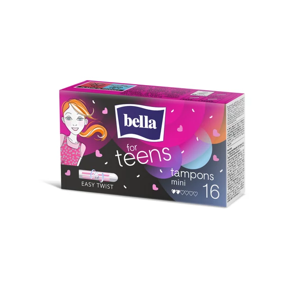 Bella For Teens tampon 16db-os Mini