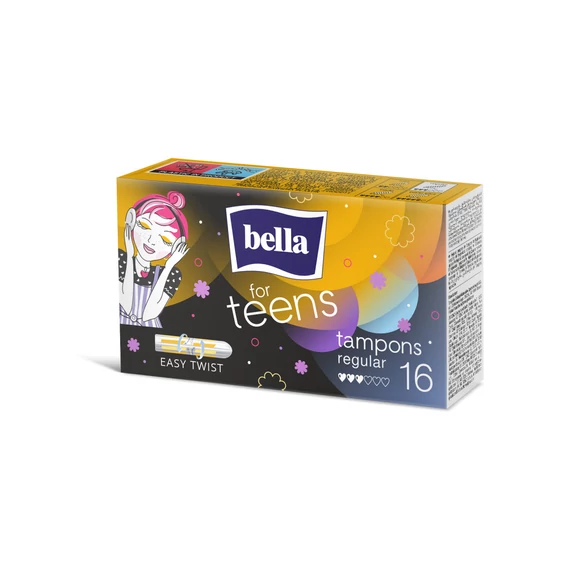 Bella For Teens tampon 16db-os Regular
