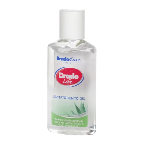 Bradolife kézfertőtlenítő gél 50ml AloeVera