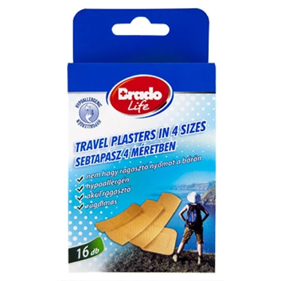 Bradolife sebtapasz 16db-os 4méret 