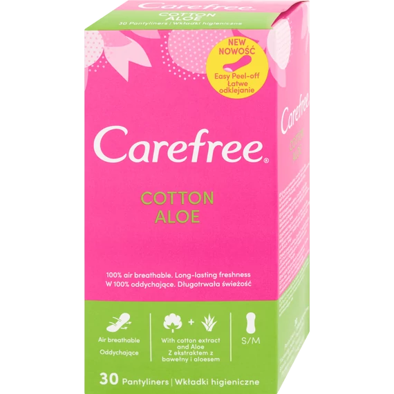 Carefree tisztasági betét 30db-os Aloe Vera 
