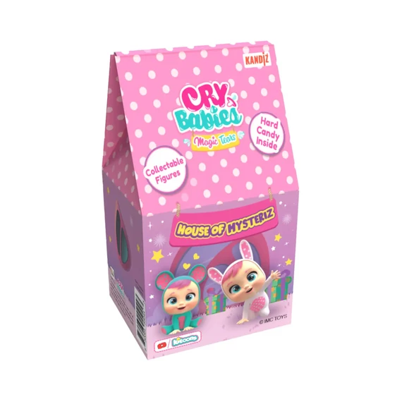 Cry Babies Magic Tears-House of Mysteriz, meglepetések kemény cukorkával 8g
