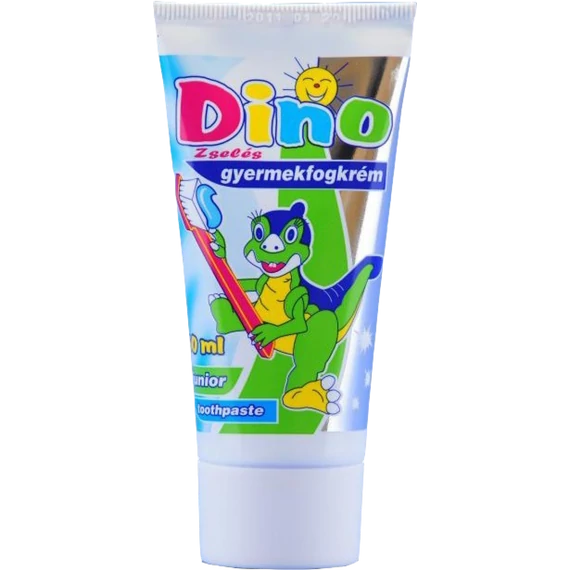 Dino zselés gyerekfogkrém 50ml 