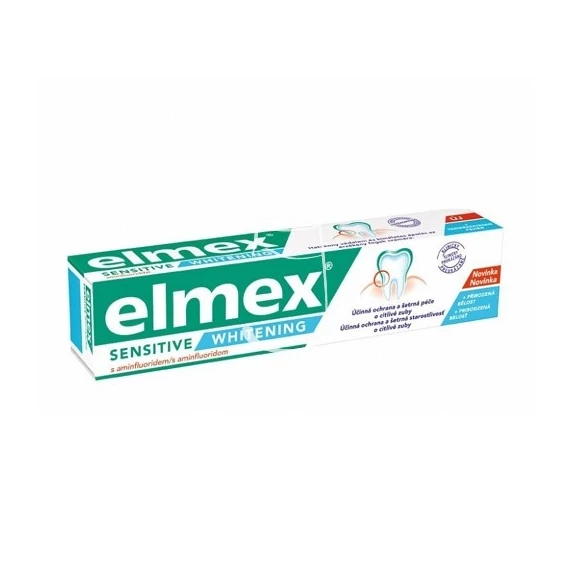 Elmex fogkrém 75ml sensitive whitening 