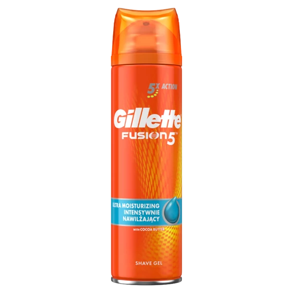 Gillette Fusion borotvagél 200ml Moisturizing