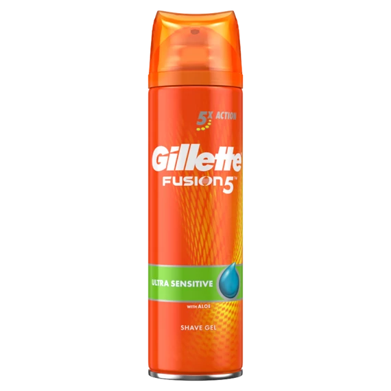 Gillette Fusion borotvagél 200ml Ultra Sensitive