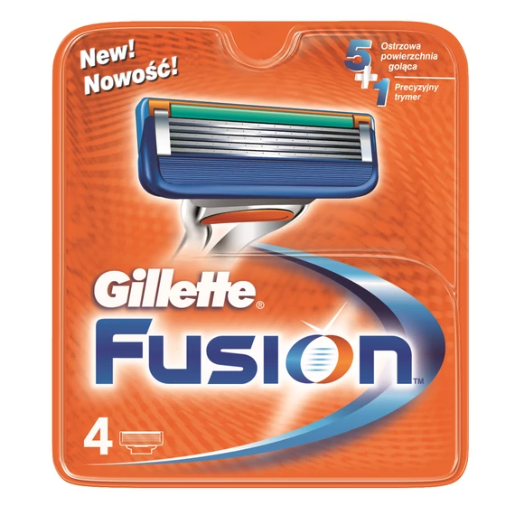 Gillette Fusion borotvapenge 4db-os