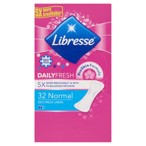 Libresse tisztasági betét 32db-os Normál Deo Fresh