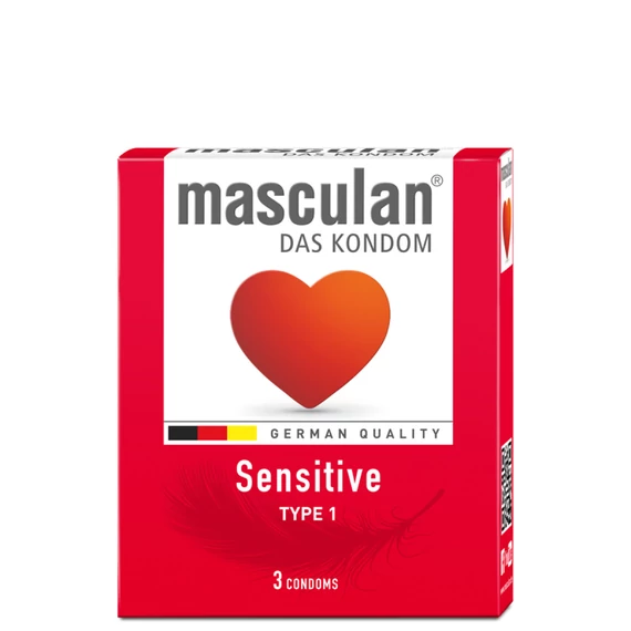 Masculan óvszer 3db-os Sensetive