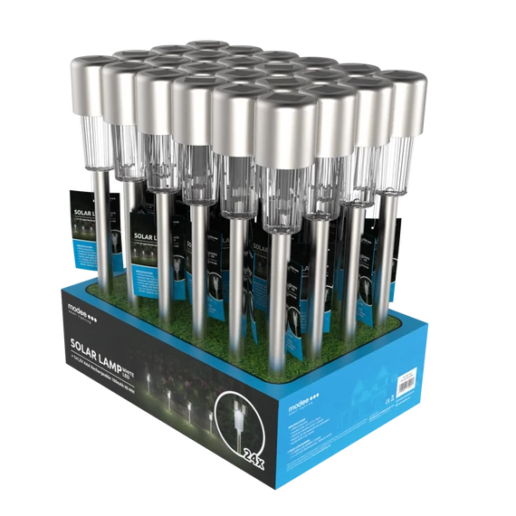 Modee Lighting LED Szolár Napelemes Leszúrható Lámpa GS001 (36cm)