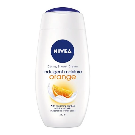 Nivea tusfürdő 250ml Orange indulgent moisture 
