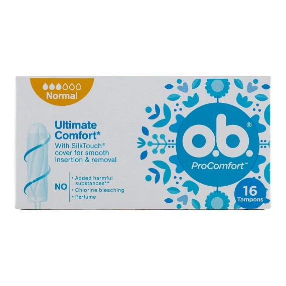Ob ProComfort Blossom tampon 16db-os Normal (fehér)