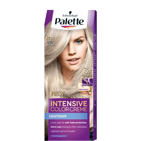 Palette hajfesték C10 10-1 Frosty Silver Blond 